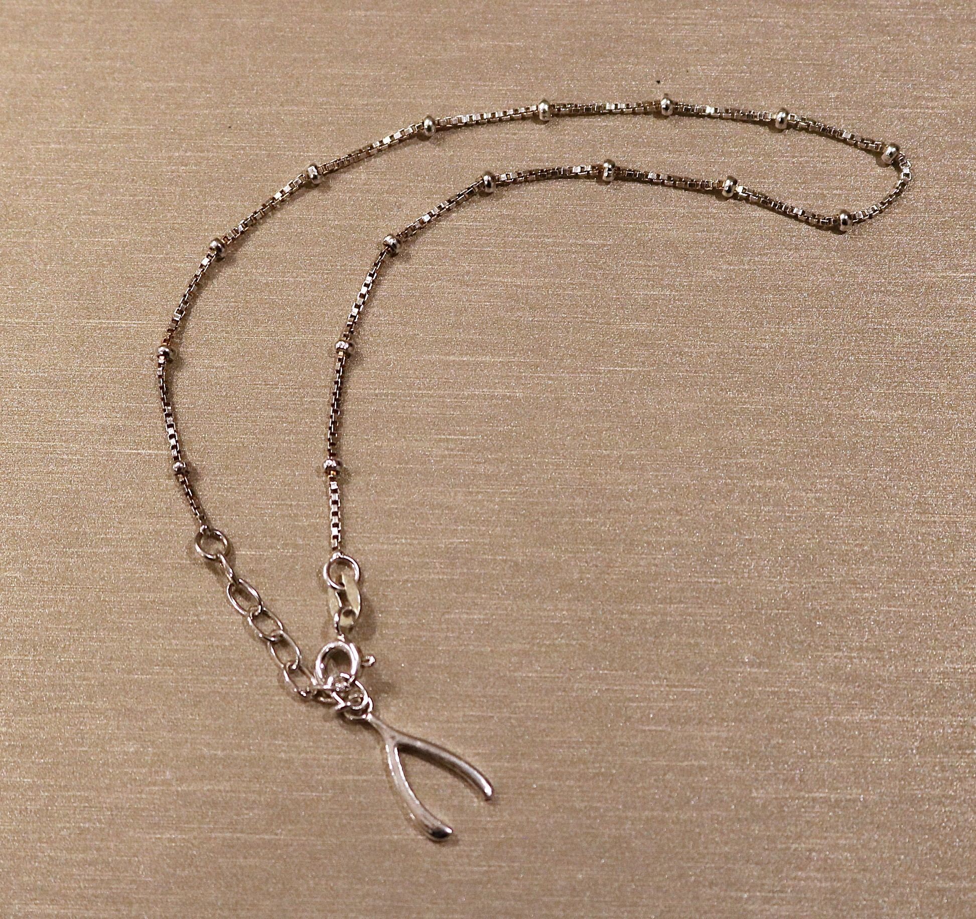 Silver Fashion Anklet