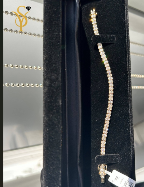 Natural Oval Diamond Bracelet 7.5ct